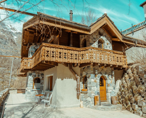 Aussenansicht Ferienwohnung Cresta Rey in Zermatt
